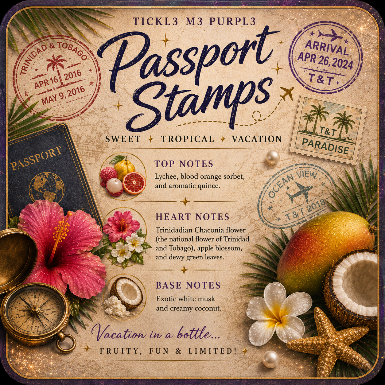 Passport Stamps Extrait Parfum