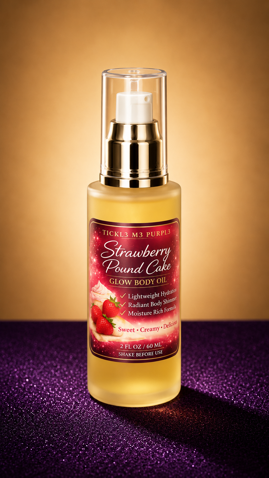 Strawberry Pound Cake  Extrait Parfum